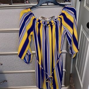 Off the shoulder dress